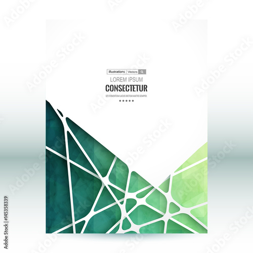 Abstract geometric background with polygons. Info graphics composition with geometric shapes.