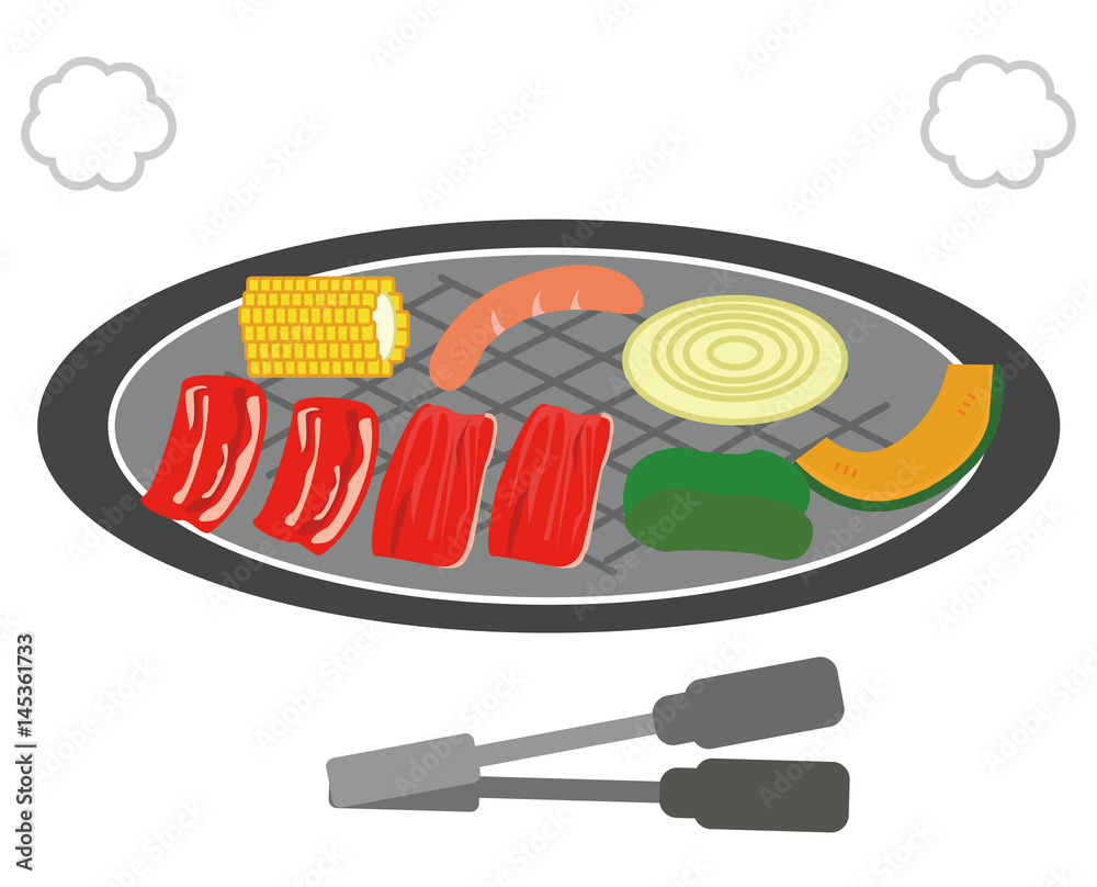 焼肉のイラスト Stock ベクター Adobe Stock 焼肉のイラスト Stock ベクター Adobe Stock