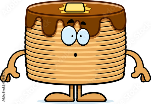 Surprised Cartoon Pancakes