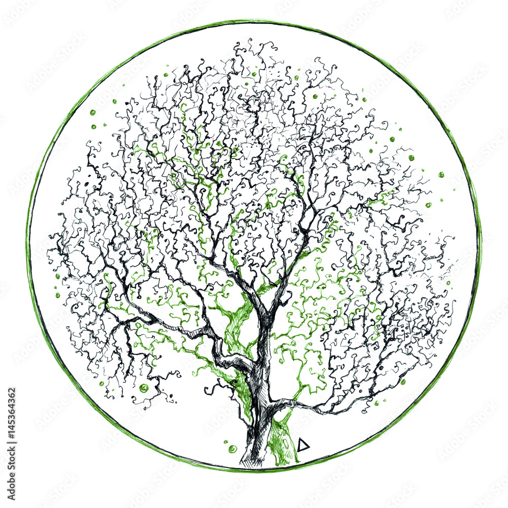 Tree Without Leaves Tattoo