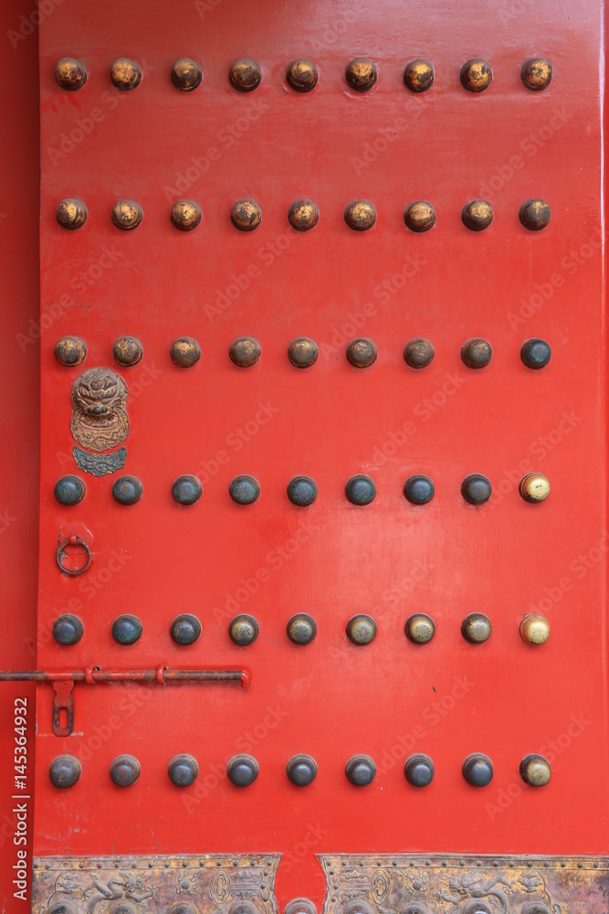 Fototapeta premium Chinese temple doorway