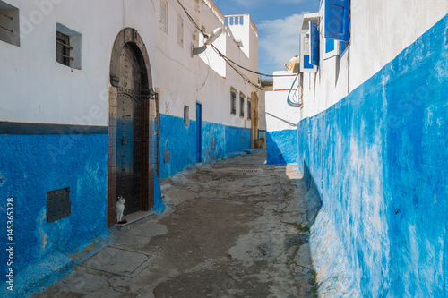 Narrow alley in Medina Rabat, Morocco © KajzrPhotography.com
