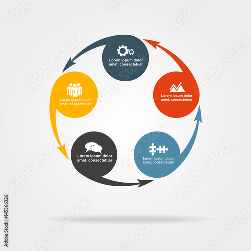 Infographic design template. Vector illustration.