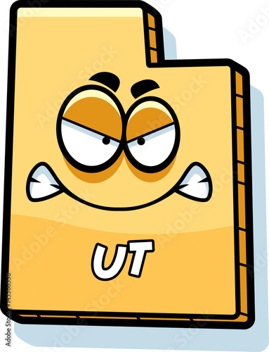 Cartoon Angry Utah