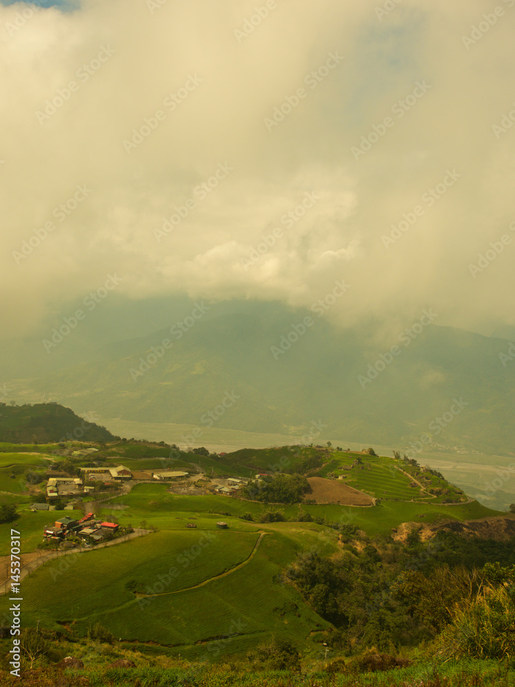 Obraz premium Sześćdziesiąt kamiennych gór, Hualien, Tajwan