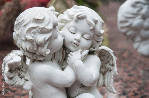 détail ange au cimetière