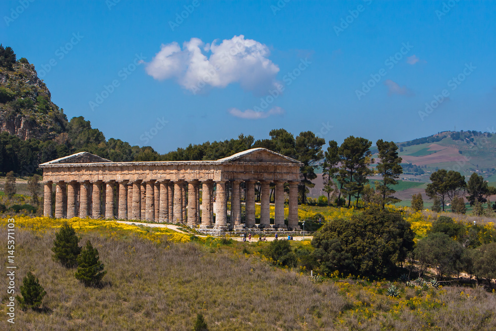 Temple de Héra à Ségeste, Sicile