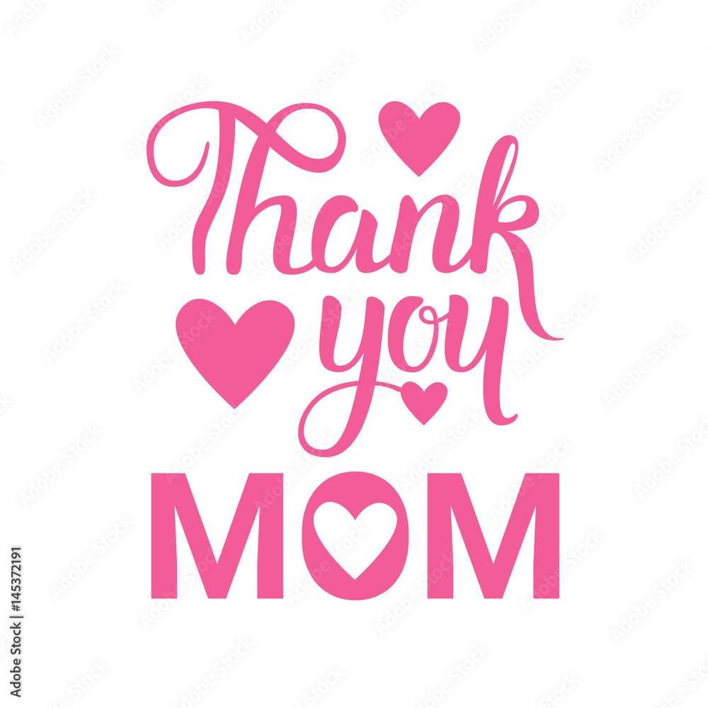 Happy Mother Day, Spring Holiday Greeting Card Banner Flat Vector Illustration