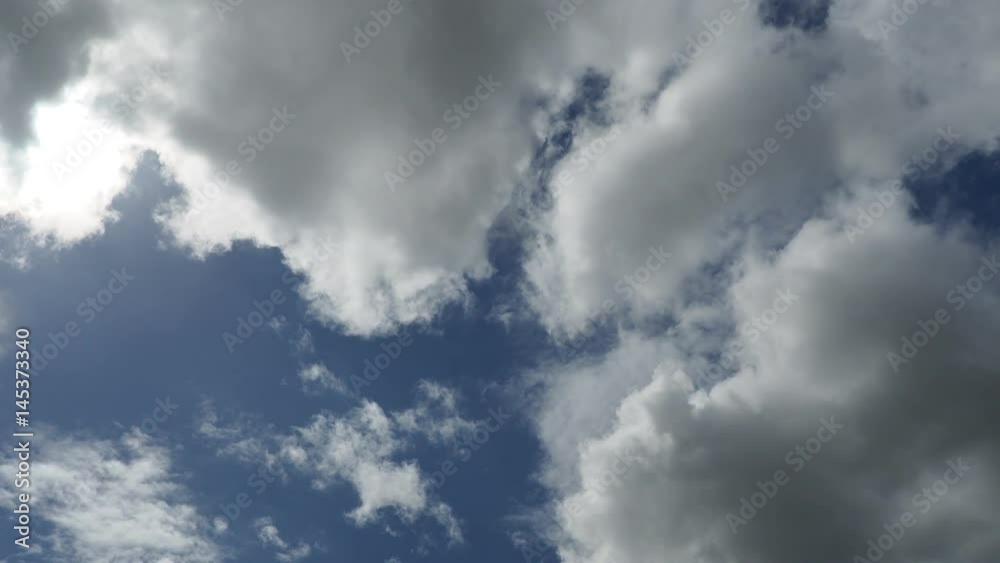 very cloudy sky real time
