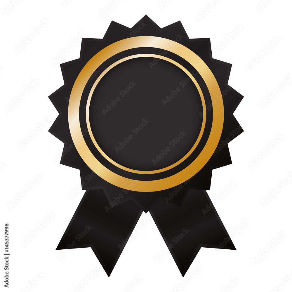 Award ribbon blank icon vector illustration graphic design Award ribbon blank icon vector illustration graphic design