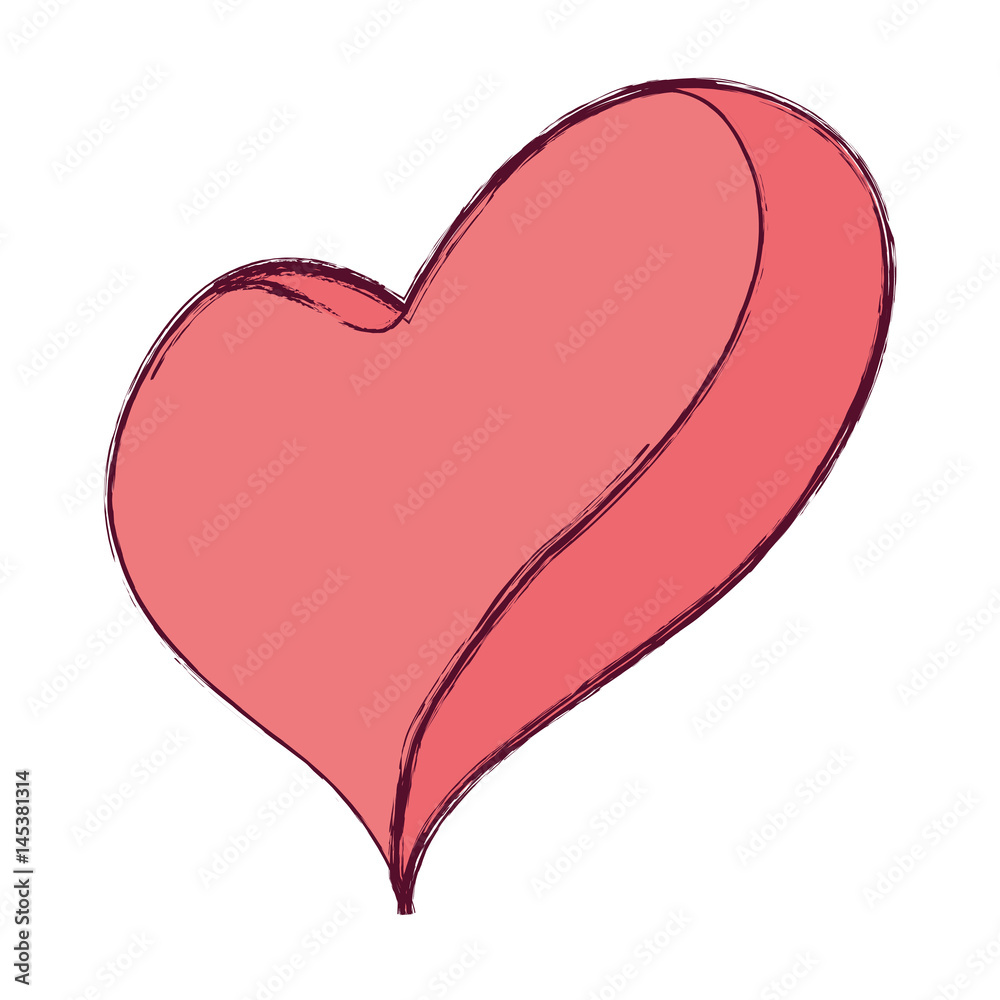 Heart and love icon vector illustration graphic design Heart and love icon vector illustration graphic design