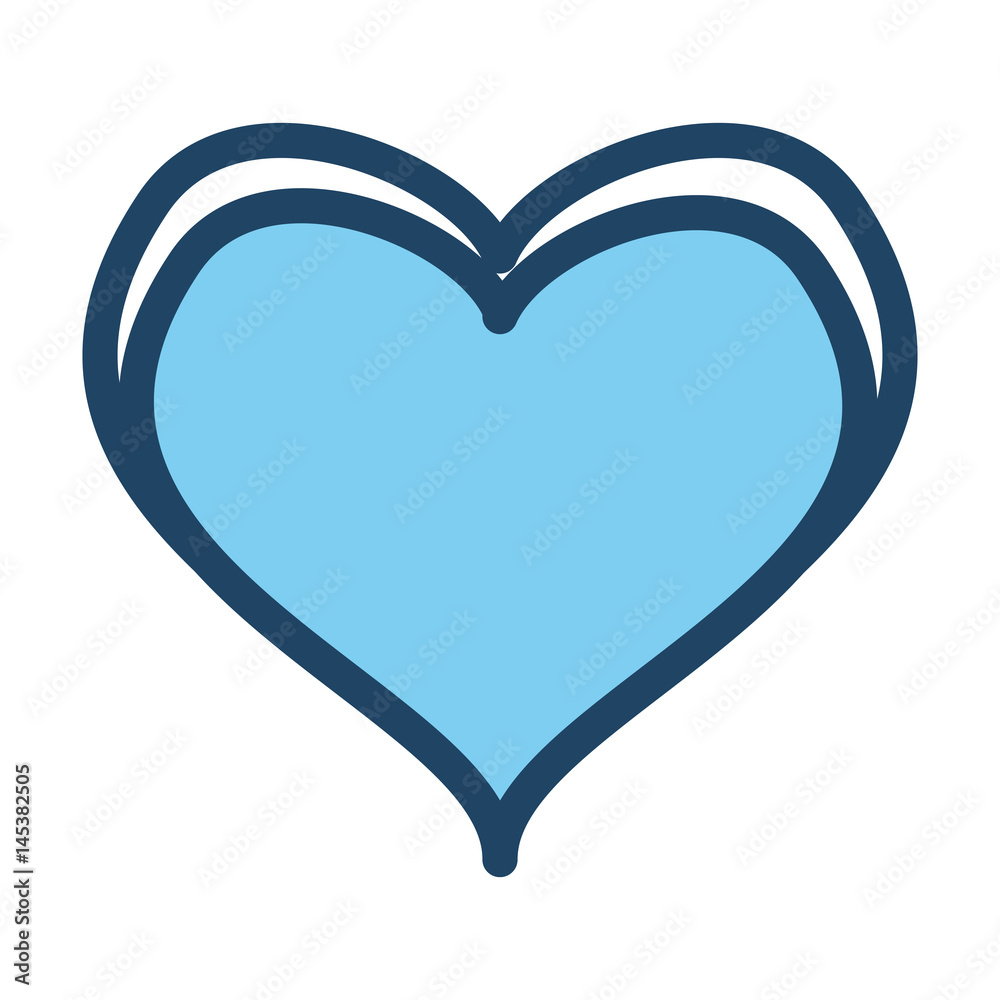 Heart and love icon vector illustration graphic design Heart and love icon vector illustration graphic design