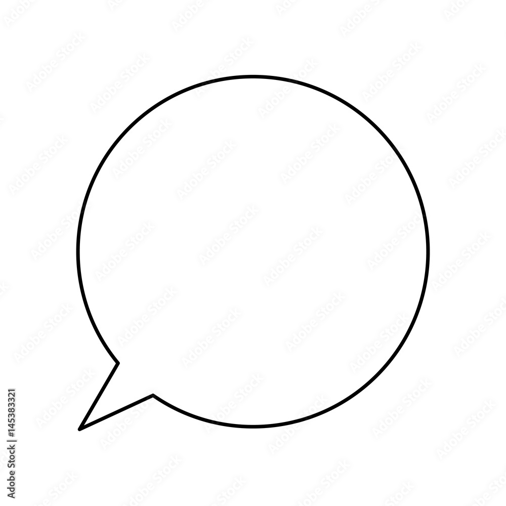 Bubble chat speakbox icon vector illustration graphic design Bubble chat speakbox icon vector illustration graphic design