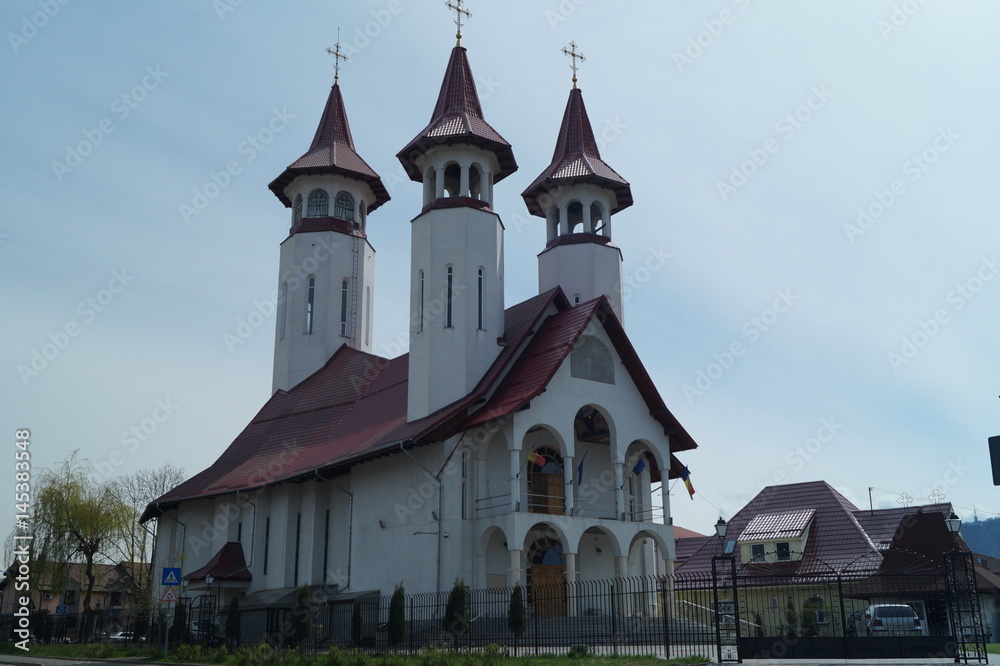 Church of the Three Hierarchs 1994, Biserica Sfinții Trei Ierarhi, Romania, Transylvania, Brasov Church of the Three Hierarchs 1994, Biserica Sfinții Trei Ierarhi, Romania, Transylvania, Brasov