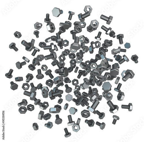 Photos Metal Nuts and Bolts