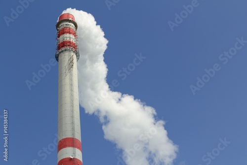 Chimney from the incinerator