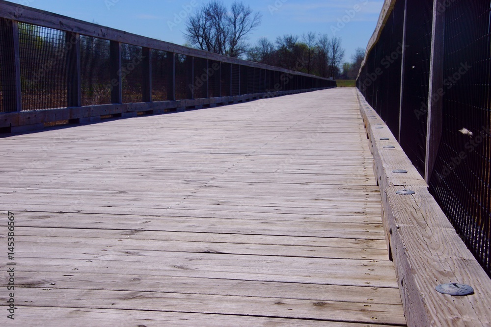 Long deck overpass 