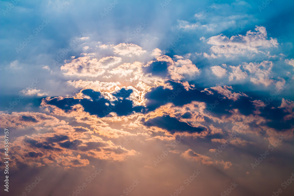 Obraz premium cloud background