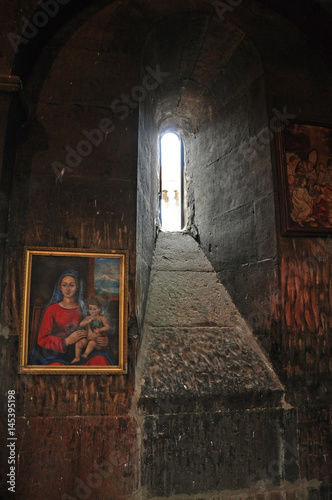  interior of the monastery chor virap . Armenia