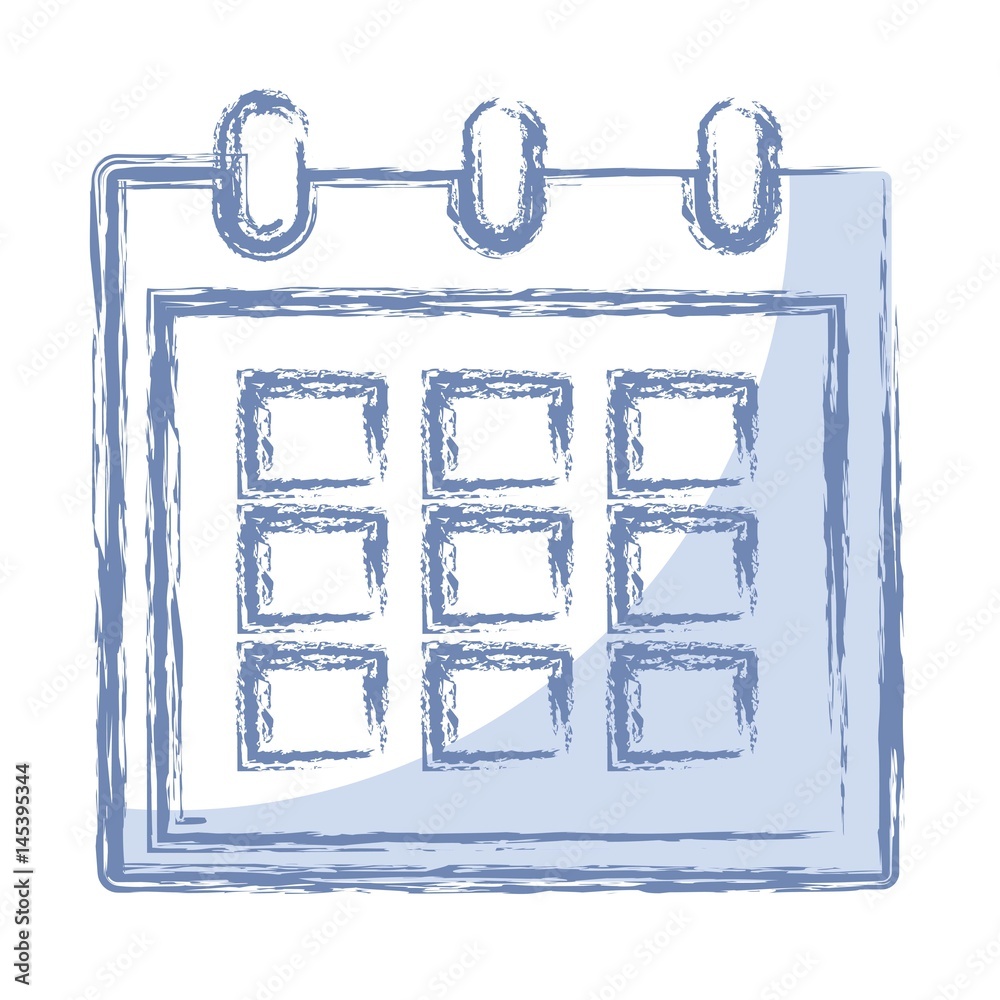 calendar icon over white background. vector illustration calendar icon over white background. vector illustration