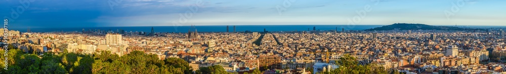 Panoramic view, Barcelona