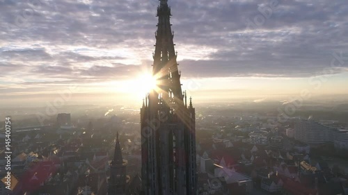 Ulm Minster Sunrise photo