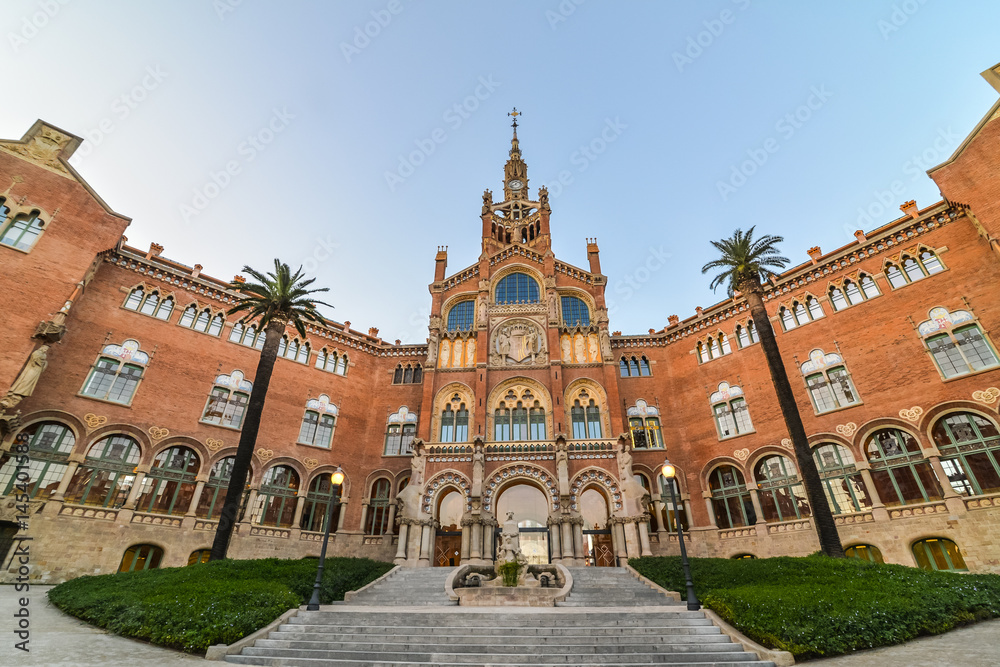 Sant Pau Hospital in Barcelona