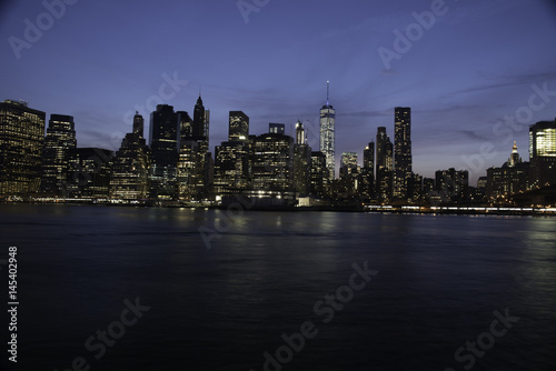 DownTown Manhattan From Dumbo in Brooklyn © Abbady