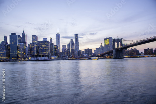 DownTown Manhattan From Dumbo in Brooklyn