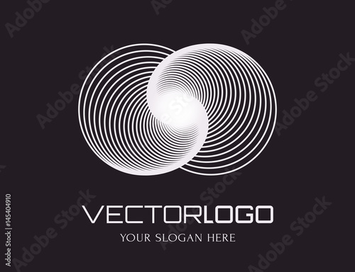 Abstract vector logo.
