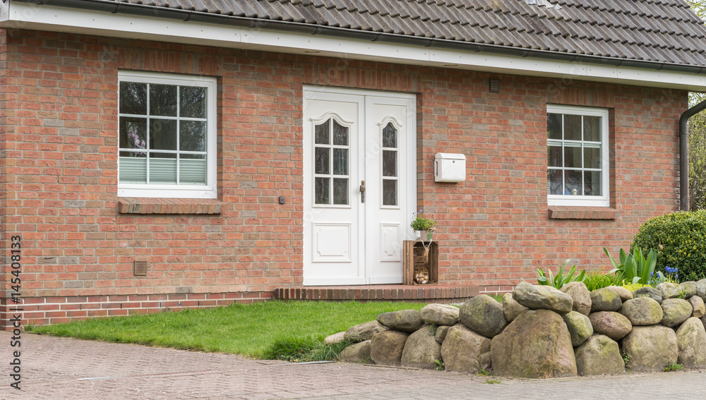 Obraz premium Eingangsbereich eines Hauses