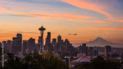 Seattle Sunrise photo
