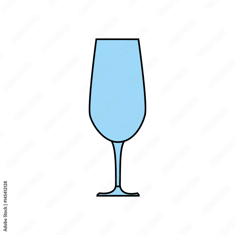 wine glass icon over white background. colorful design. vector illustration wine glass icon over white background. colorful design. vector illustration