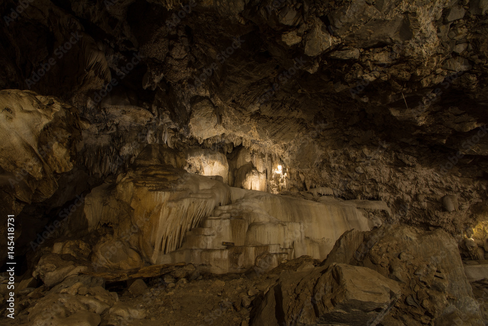 Tham Than Lot Noi Cave, Chaloem Rattanakosin National Park , Kanchanaburi, Thailand