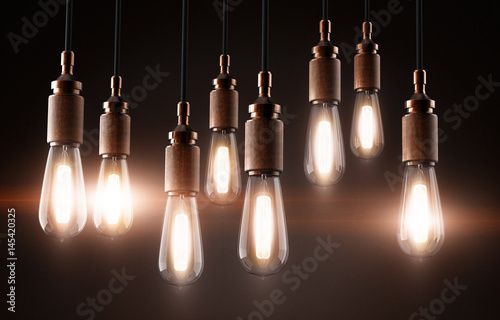 vintage light bulbs