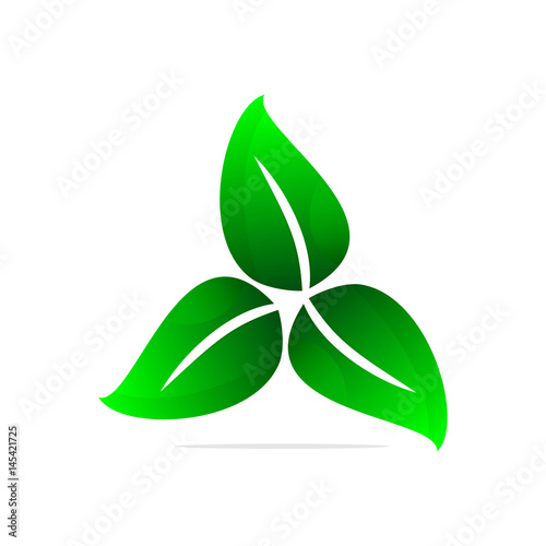 GREEN LEAF DESIGN ICON