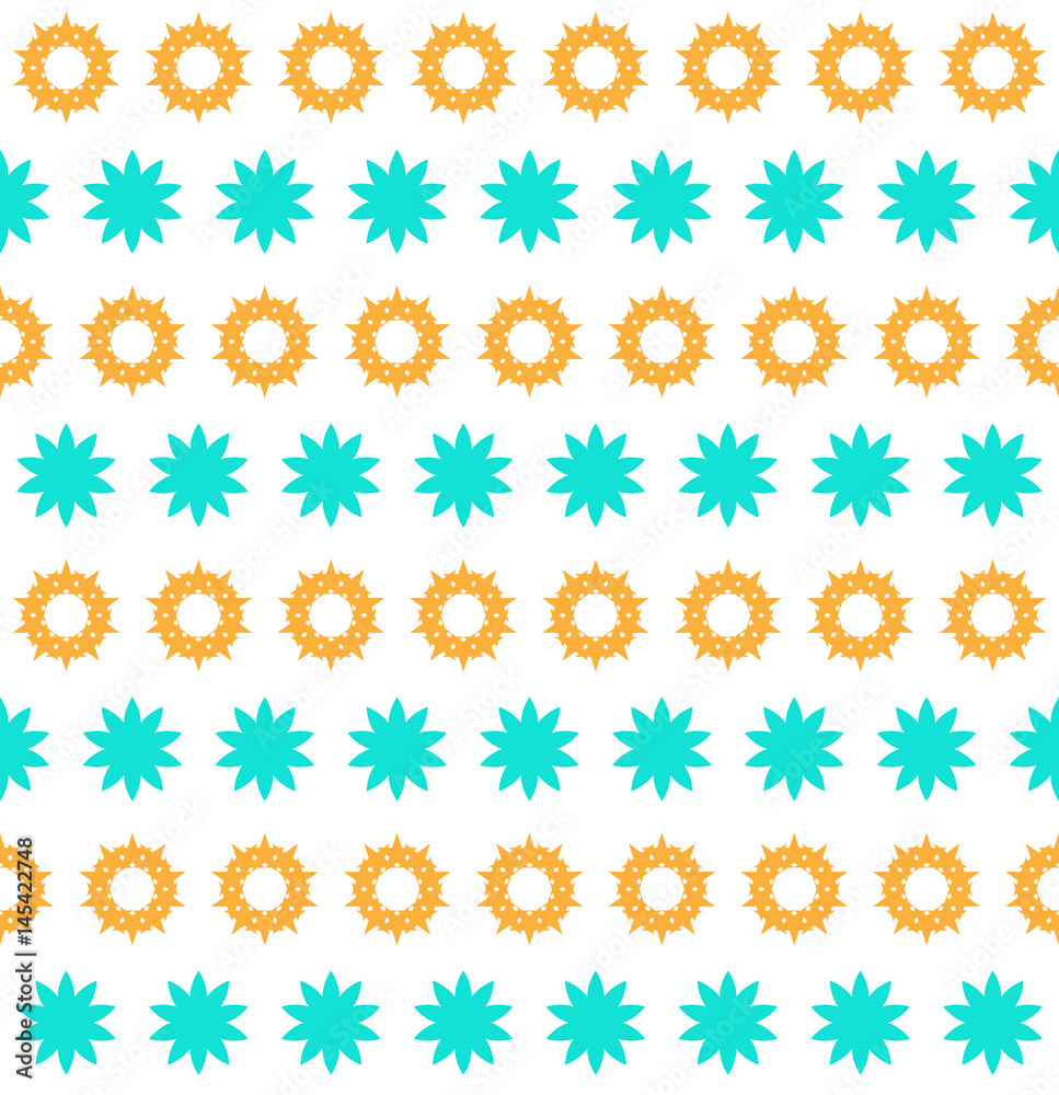 orange and blue floral design pattern background orange and blue floral design pattern background