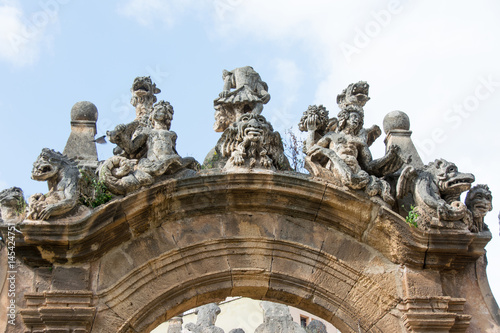 Quadro su tela The Villa Palagonia in Bagheria, Palermo, Sicily, Italy.