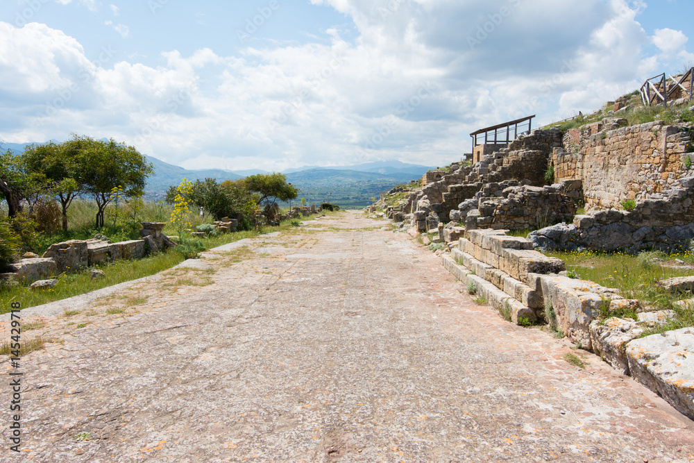 archaeological area of Solunto,near Palermo, in Sicily. archaeological area of Solunto,near Palermo, in Sicily.