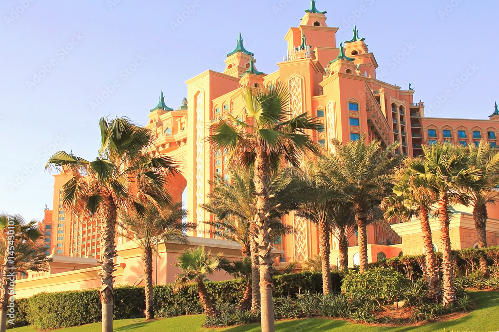 Atlantis Hotel in Dubai on the Palm Jumeirah,  