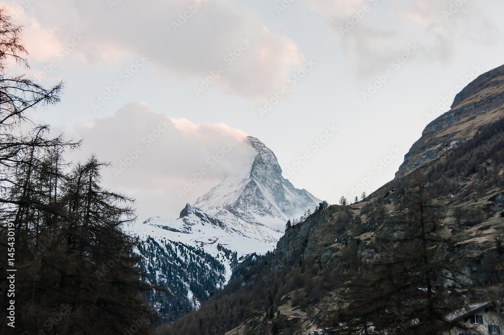 Zermatt, Matterhorn, Wallis, Furi, Zmutt, Winter, Wintersport, Alpen, Schweizer Berge, Schweiz