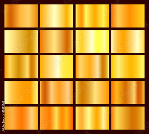 Set of golden gradients vector