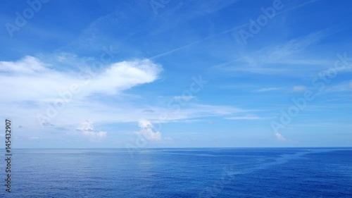 Wallpaper Mural Beautiful Sea, Clouds and Blue Sky
 Torontodigital.ca
