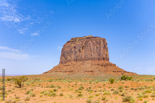 Merrik Butte in the Monument valley