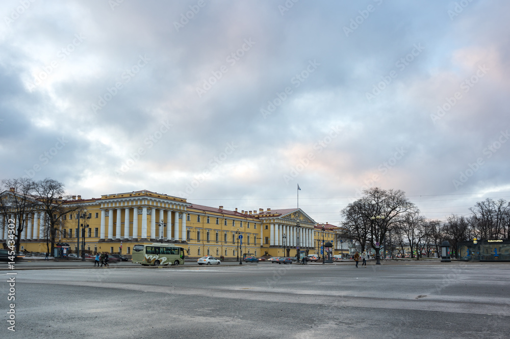 Building of Admiralty in Saint Petersburg