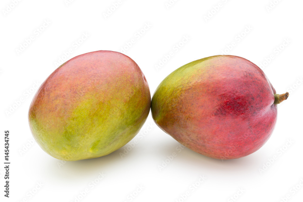 Mango fruit isolated on white background . Mango fruit isolated on white background .