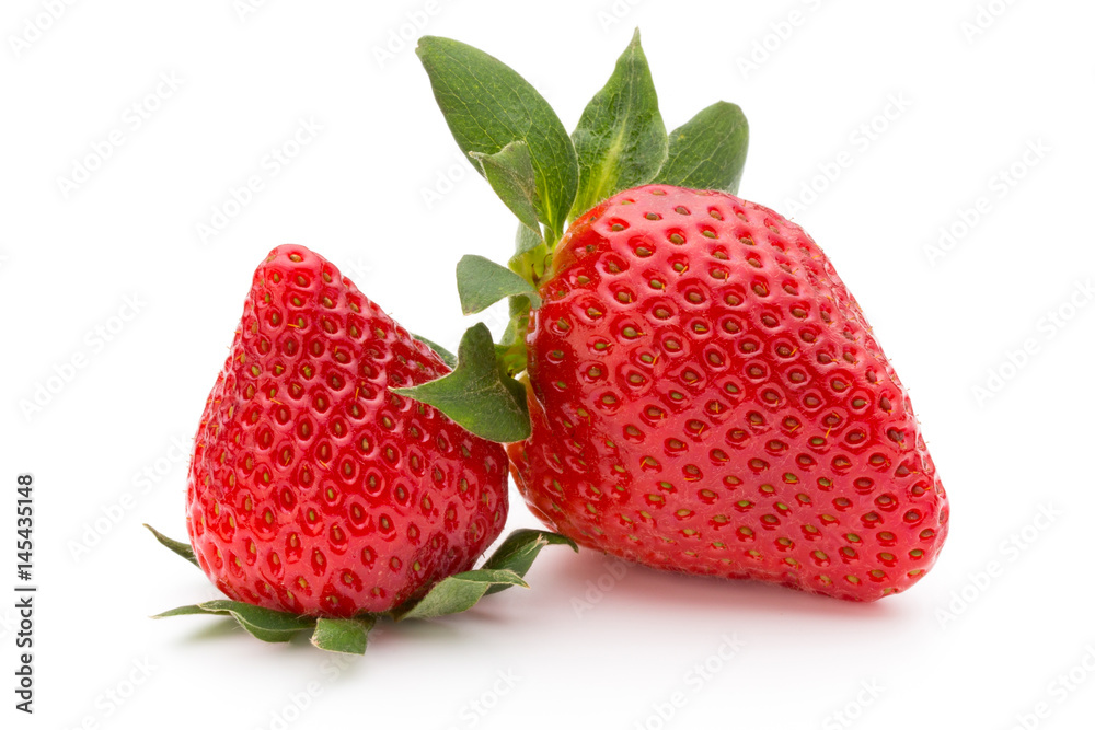 Strawberry isolated on white background. Fresh berry. Strawberry isolated on white background. Fresh berry.