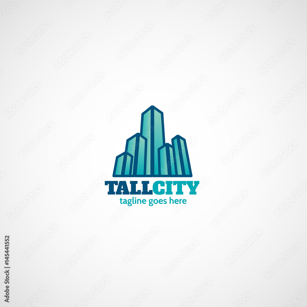 Tall City logo.