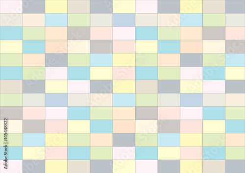 pattern with soft color and rectangles