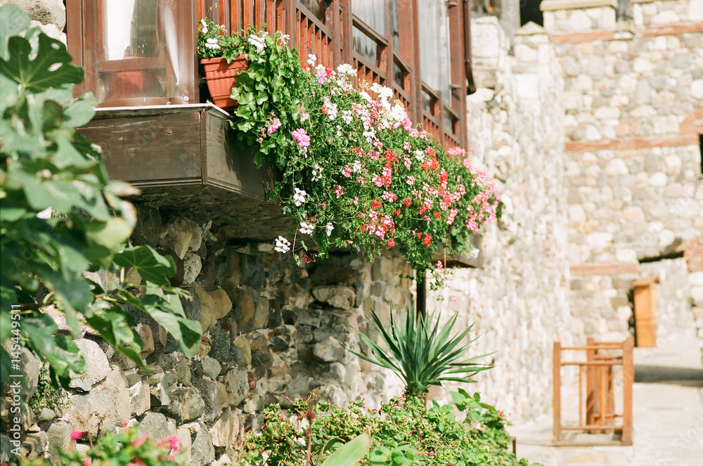 Naklejka premium Town streets